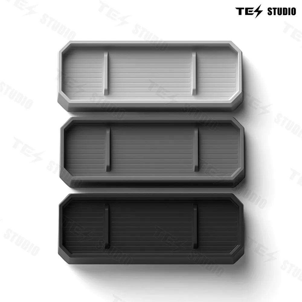 Tesstudio Cybertruck Accessories Silicone Dashboard Storage Box 