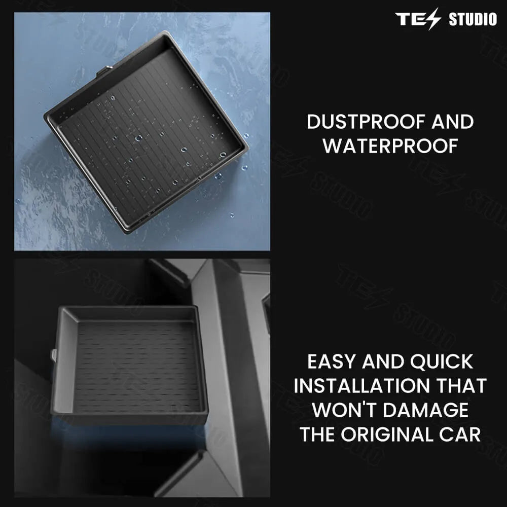 Tesstudio Tesla Accessories Armrest Box Silicone Mat for Cybertruck