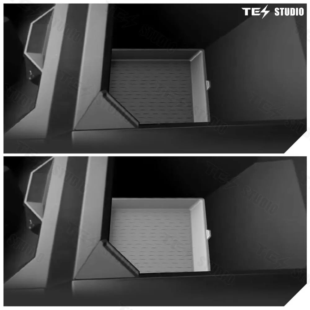 Tesstudio Tesla Accessories Armrest Box Silicone Mat for Cybertruck