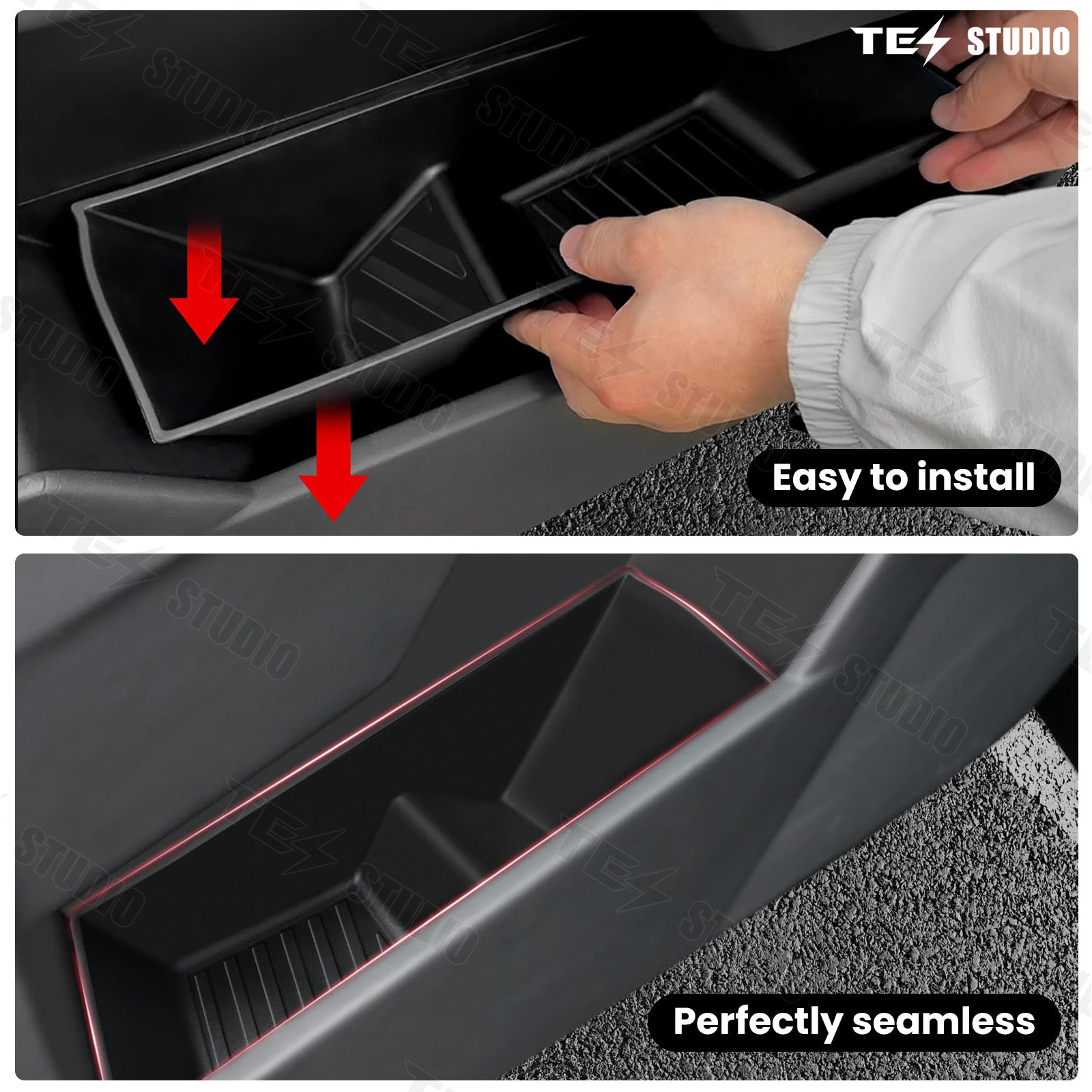 Cybertruck Door Storage Box for Tesla 2024 Accessories 8pcs