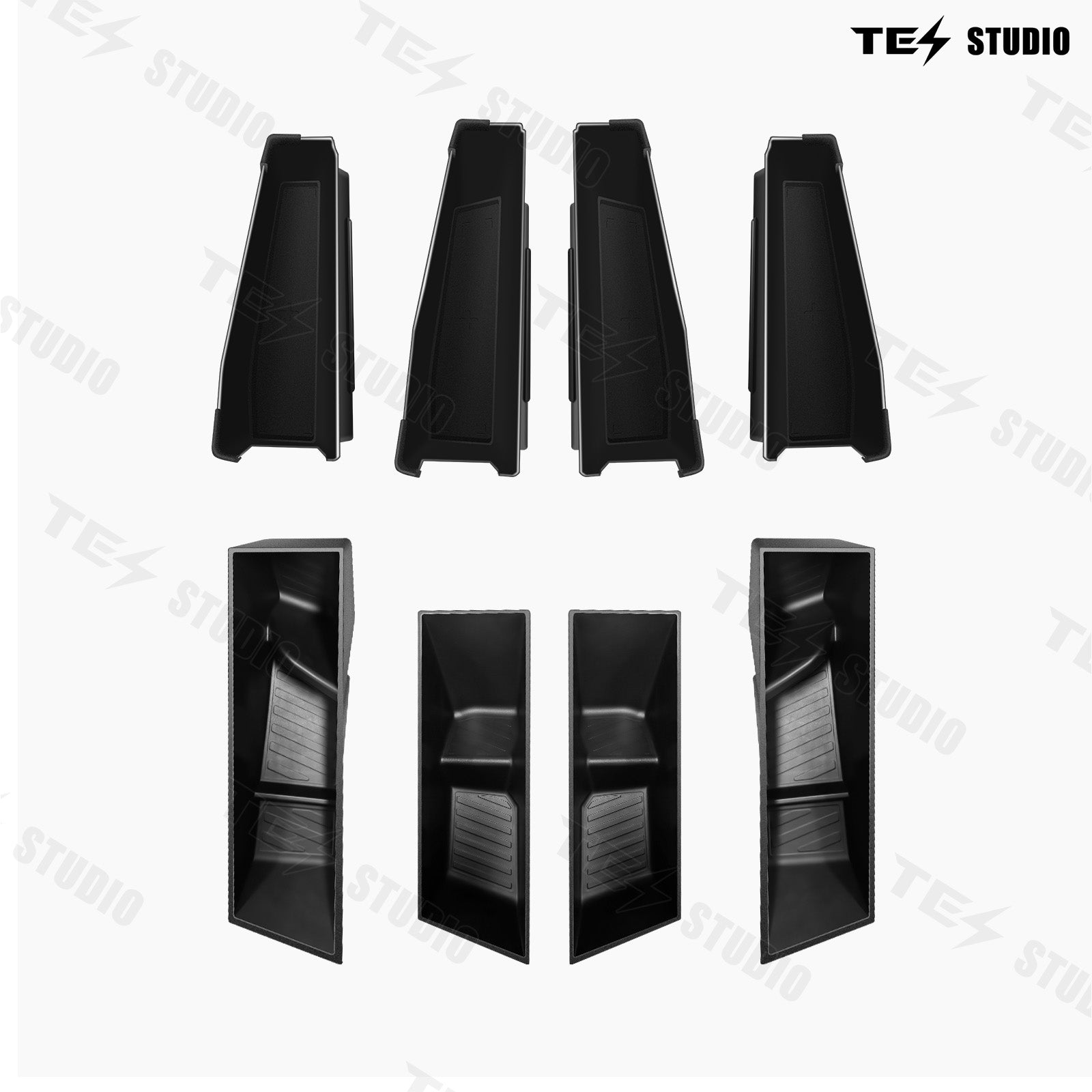 Cybertruck Door Storage Box for Tesla 2024 Accessories 8pcs