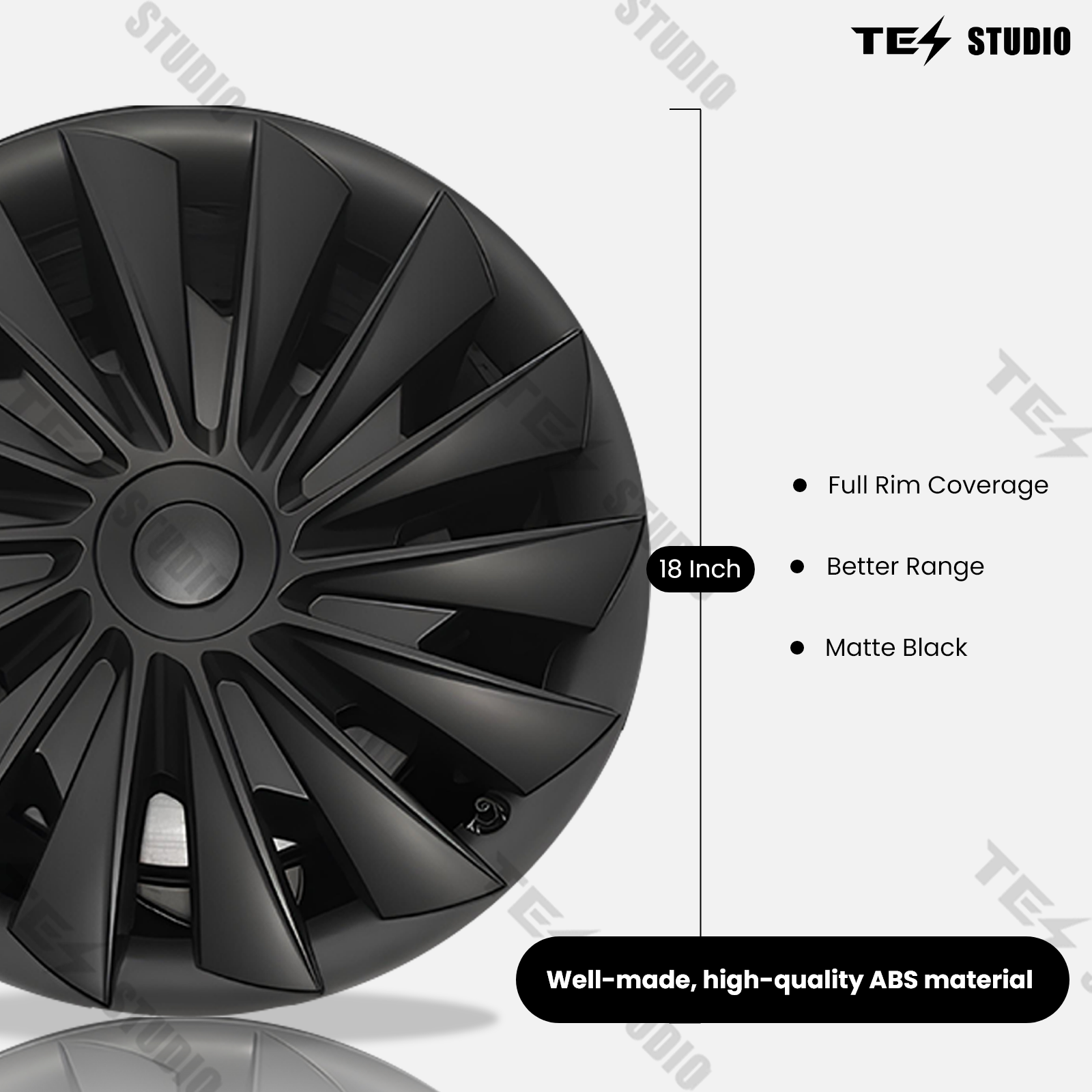 18-inch New Storm/Blade Wheel Covers Suitable for Tesla Model 3 Highland