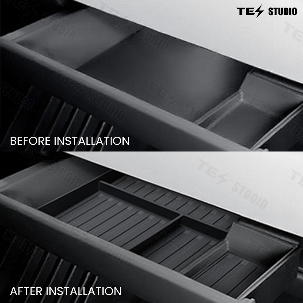 Tesstudio Cybertruck Glove Compartment Storage Box for Tesla Cybertruck