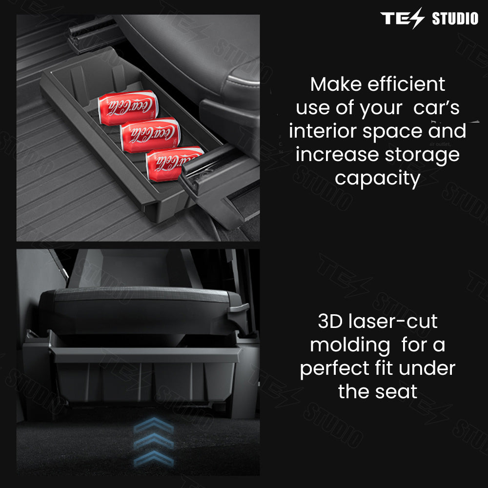 Underseat Storage Box for Tesla Cybertruck 2024 Driver and Passenger