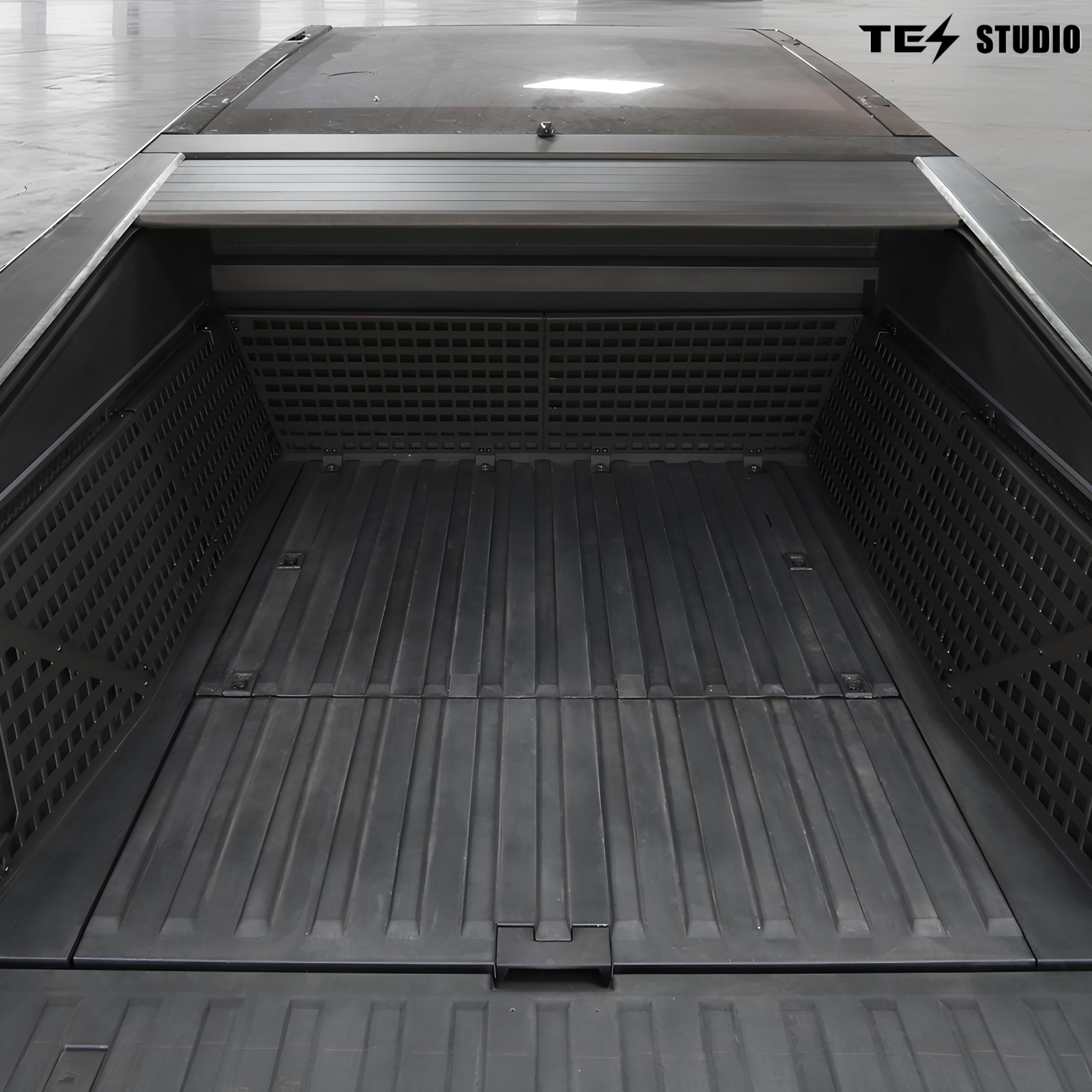 Tesla Accessories Cargo Divider Tray Storage Box For Cybertruck Exterior  Tesstudio®