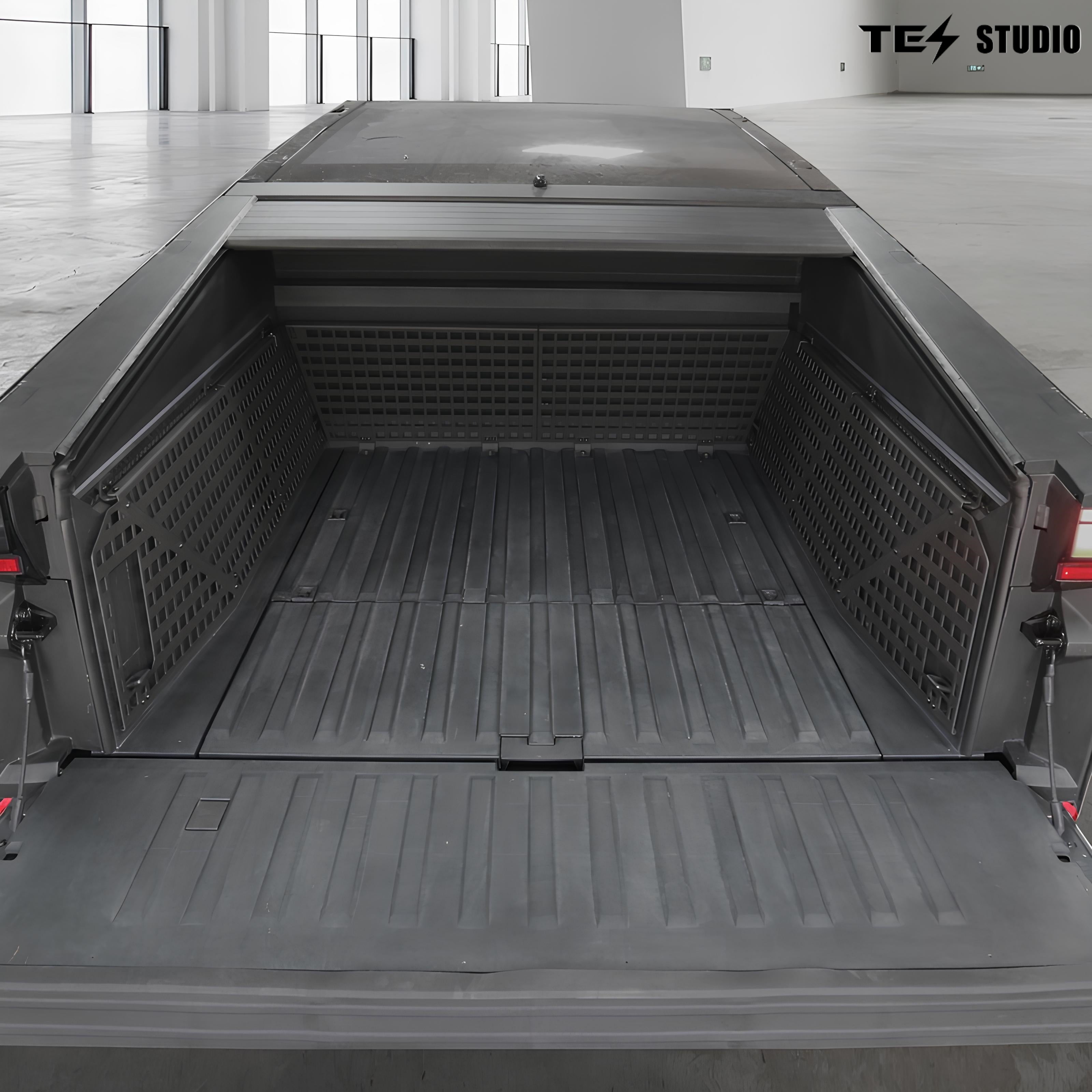 Tesla Accessories Cargo Divider Tray Storage Box For Cybertruck Exterior  Tesstudio®