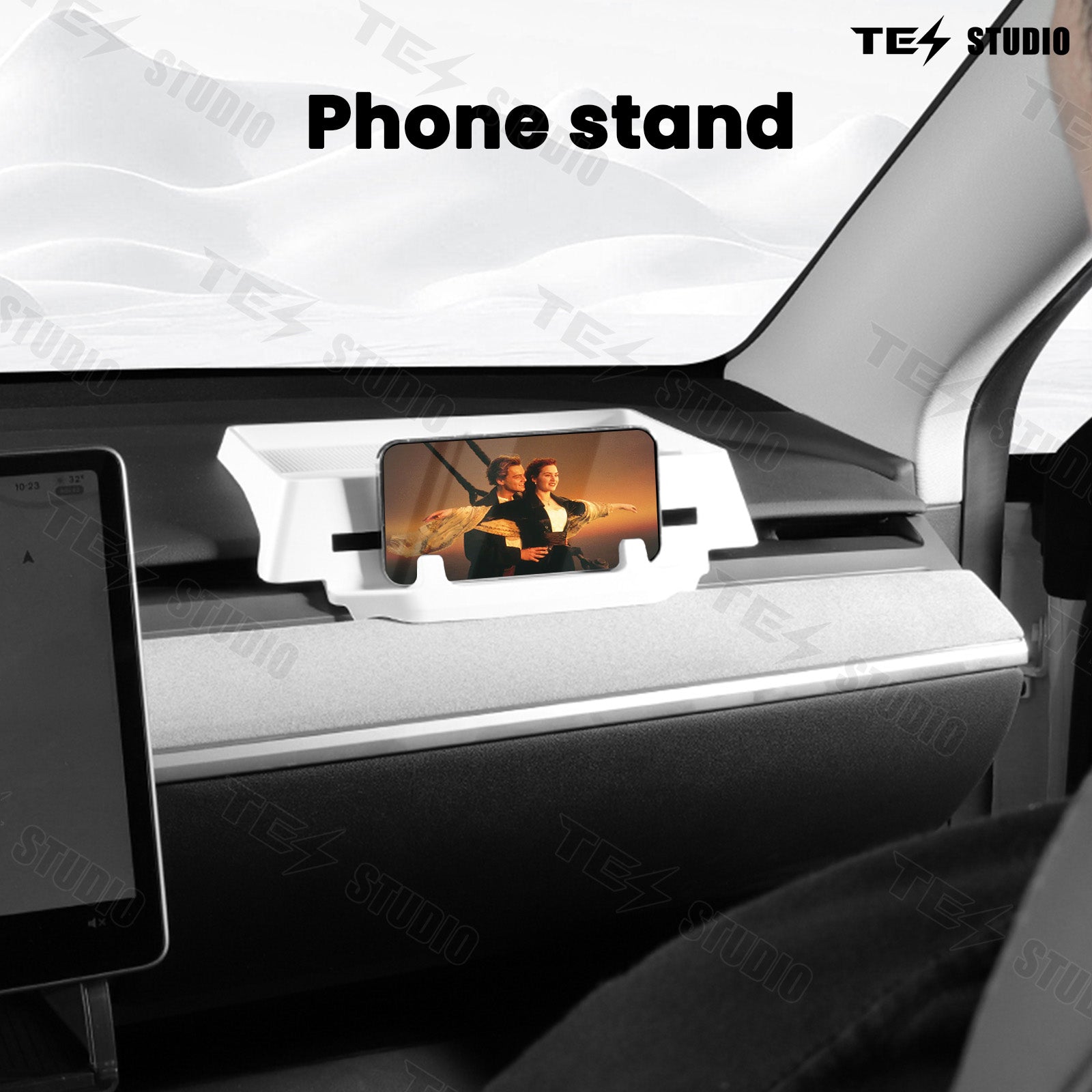 Dashboard Silicone Storage Box For Model 3/Model Y Tesstudio®