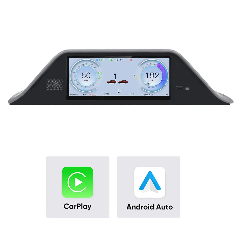 Tesstudio FY9-C Smart Dashboard Display with Camera for Tesla Model 3/Y (Inspired by Model S/X Design)