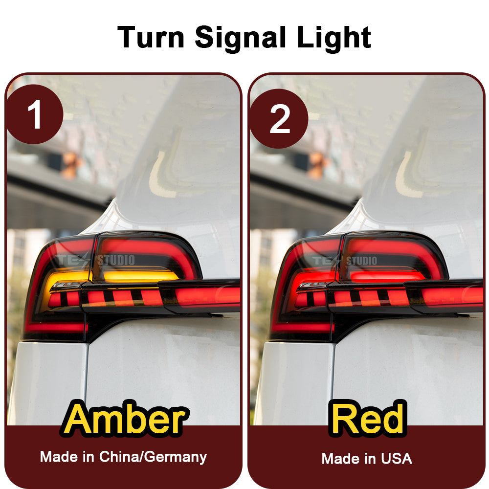 Tesstudio Starlink Full-Width Strip Tail Light For Model 3/Y