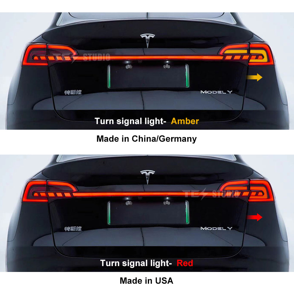 Tesstudio Starlink Full-Width Strip Tail Light For Model 3/Y