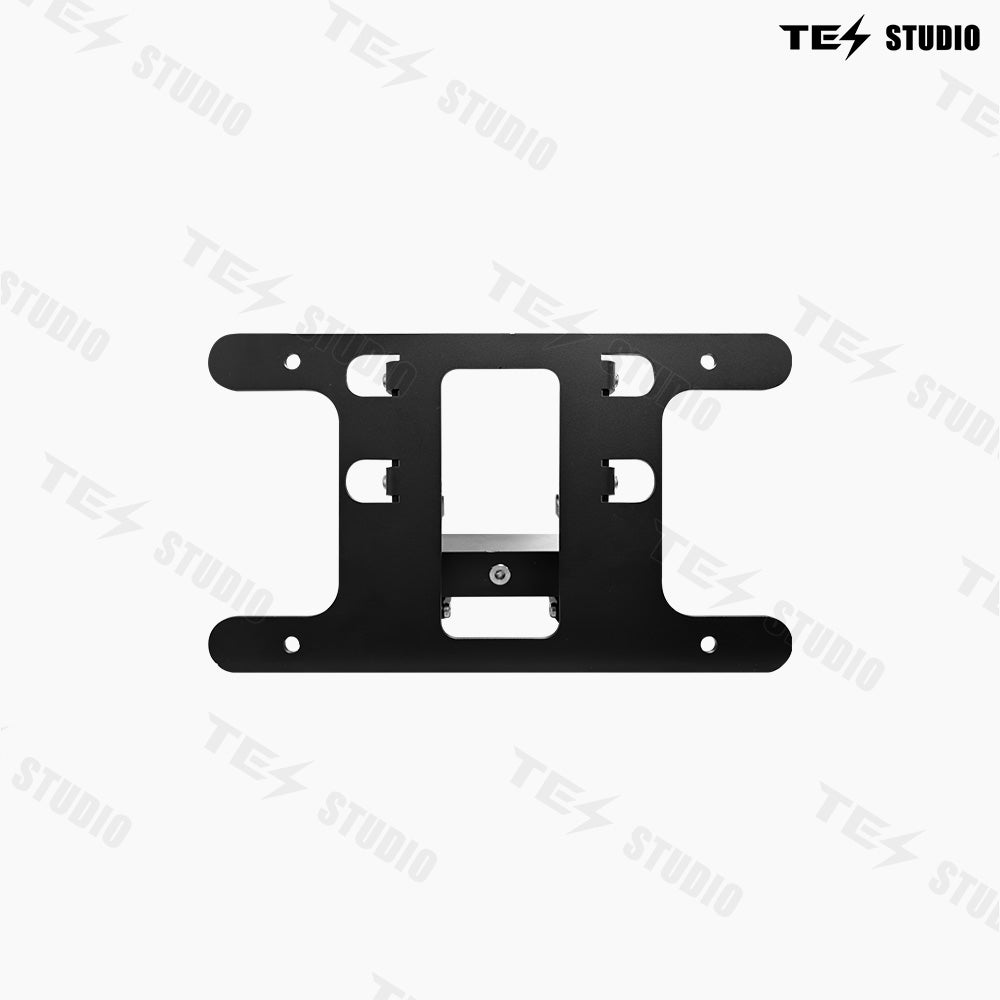 Tesstudio Model 3/Model Y License Plate Frame with Knob Lock (T2 Lock Version)