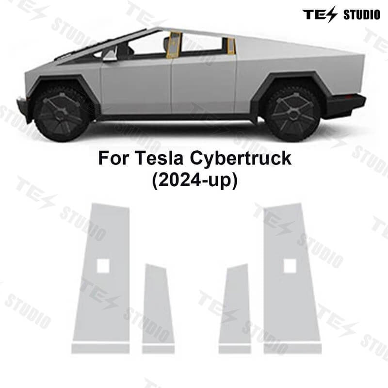 Tesstudio Tesla Accessories Cybertruck ppf TPU Invisible Full Car Paint Protection Film for Cybertruck