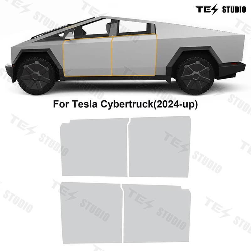 Tesstudio Tesla Accessories Cybertruck ppf TPU Invisible Full Car Paint Protection Film for Cybertruck