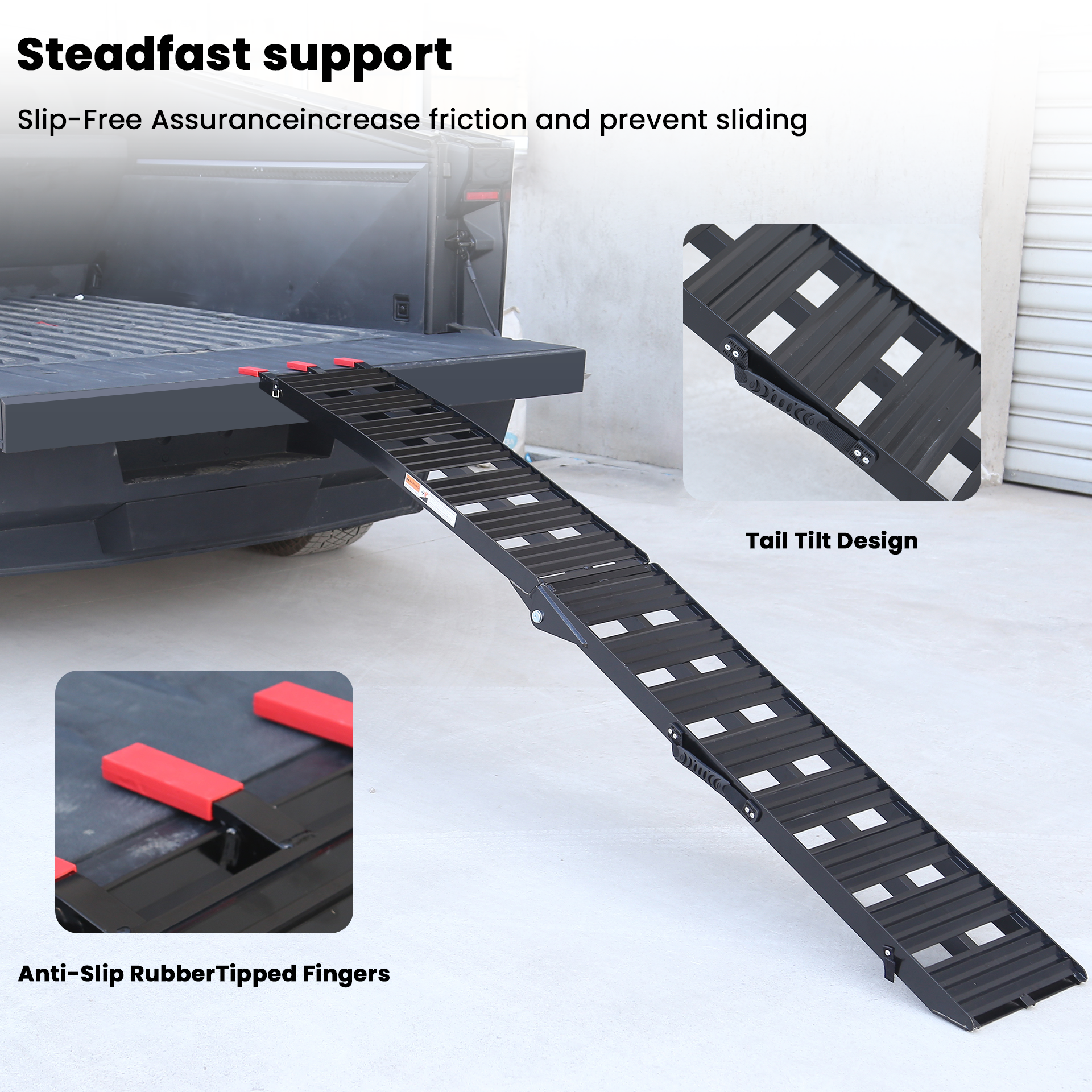 Telsa Cybertruck Portable Loading Ramps Cybertruck Exterior Accessories ATV Loading Ramps Tesstudio®