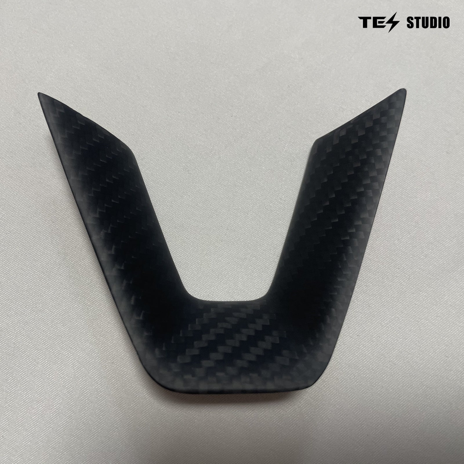 Tesla Accessories Model 3 Highland Steering Wheel Trim Cover Real Carbon Fiber Model 3 Highland Interior Accessories Tesstudio®