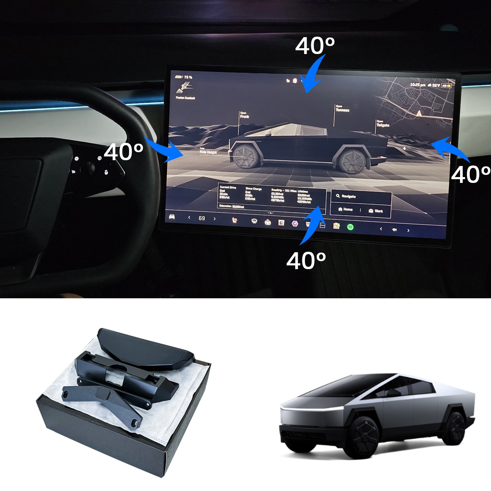 Tesla Cybertruck Trucks Interior Exterior Accessories