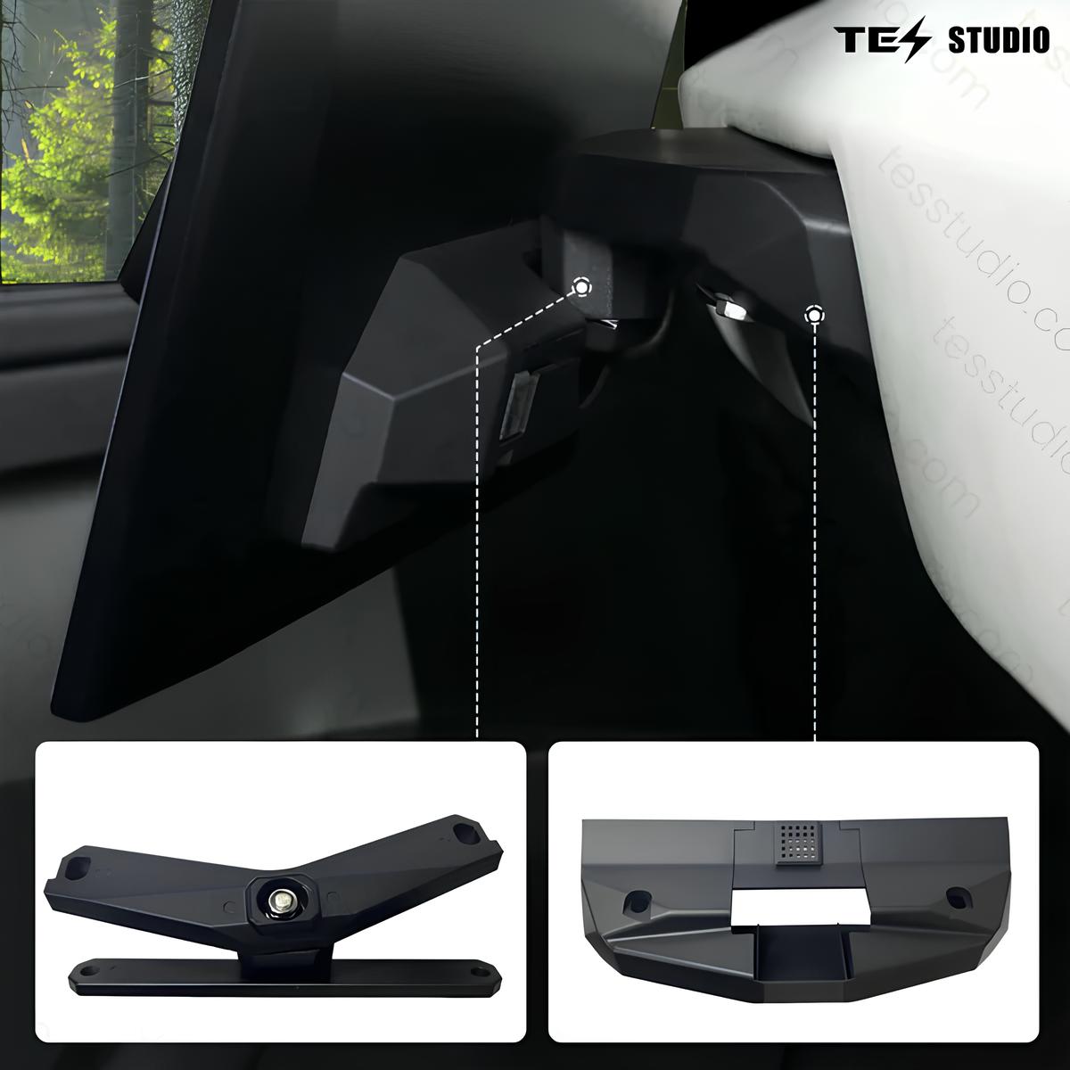 Swivel Mount Kit Screen Rotating Holder For Cybertruck Tesstudio®