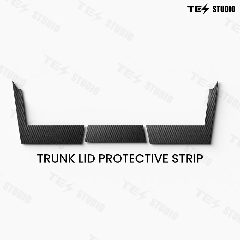 Tesstudio Rear Bumper Protector Stainless Steel / TPE Material for Cybertruck