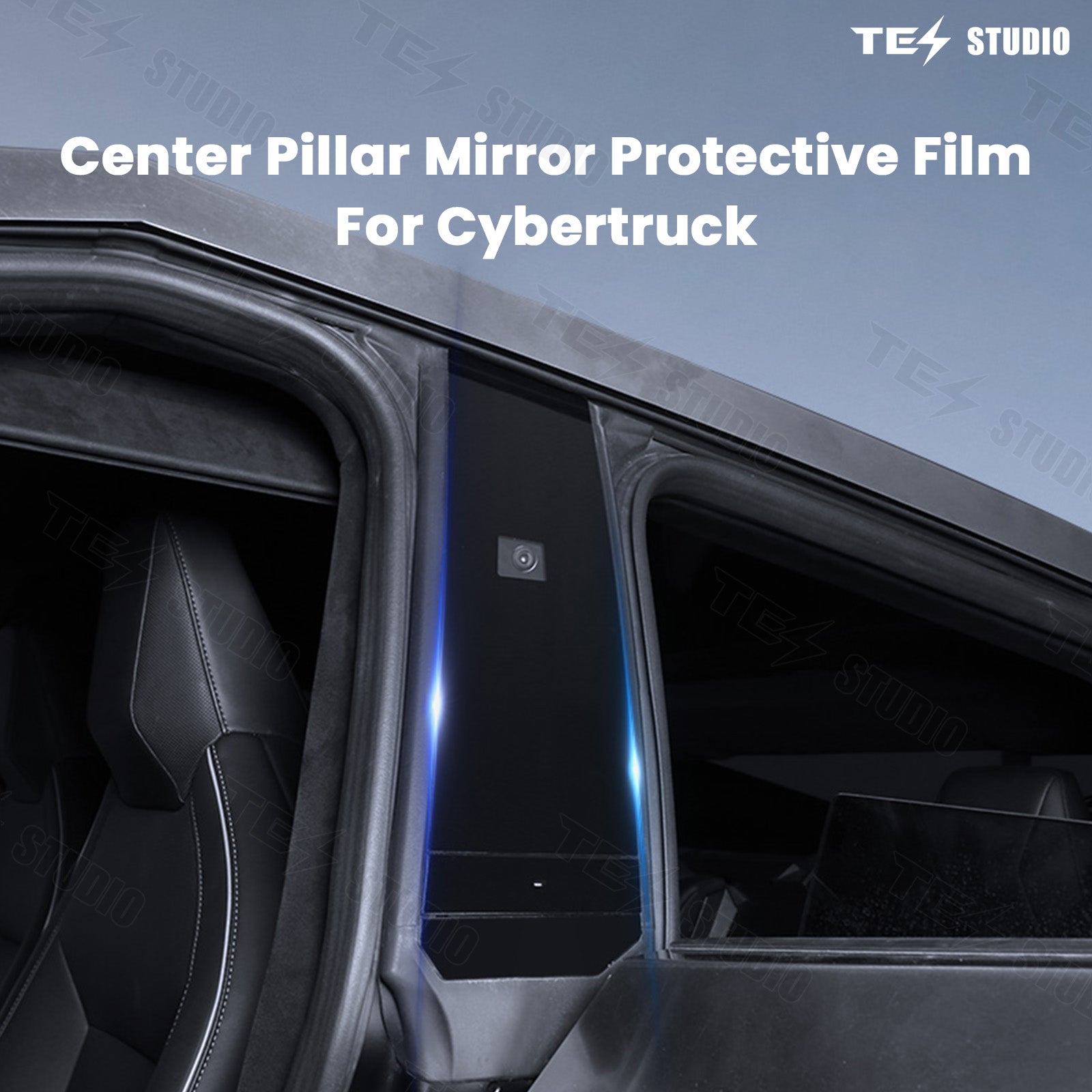 Cybertruck Center Pillar Protection Film (12-piece set) cybertruck Accessories Tesstudio®